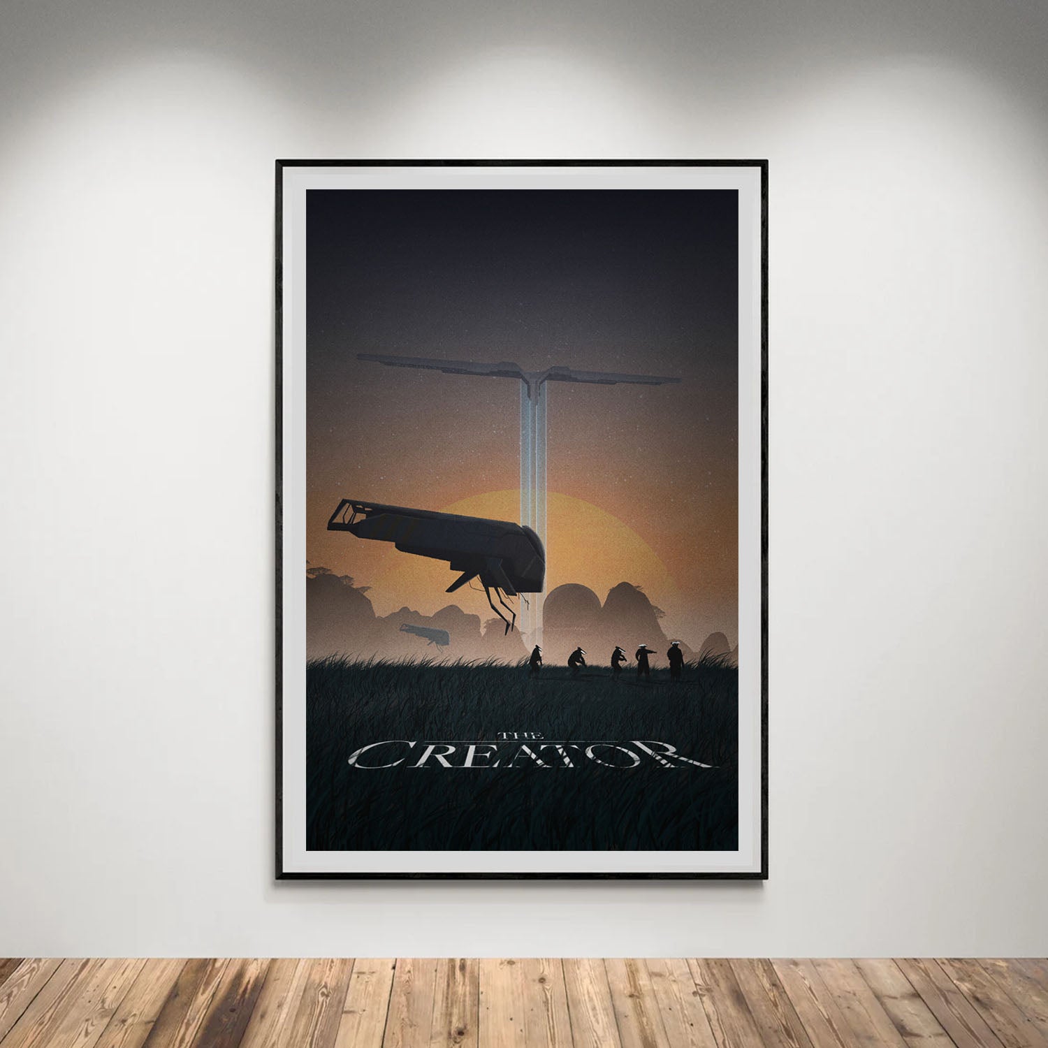 Flex Designs Poster The Creator Key Art 8 x 10" Home Goods - Movie 2023 Movie Poster