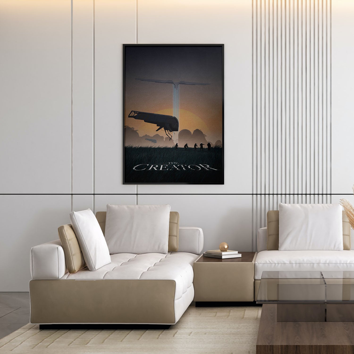 Flex Designs Poster The Creator Key Art 5 x 7" Home Goods - Movie 2023 Movie Poster