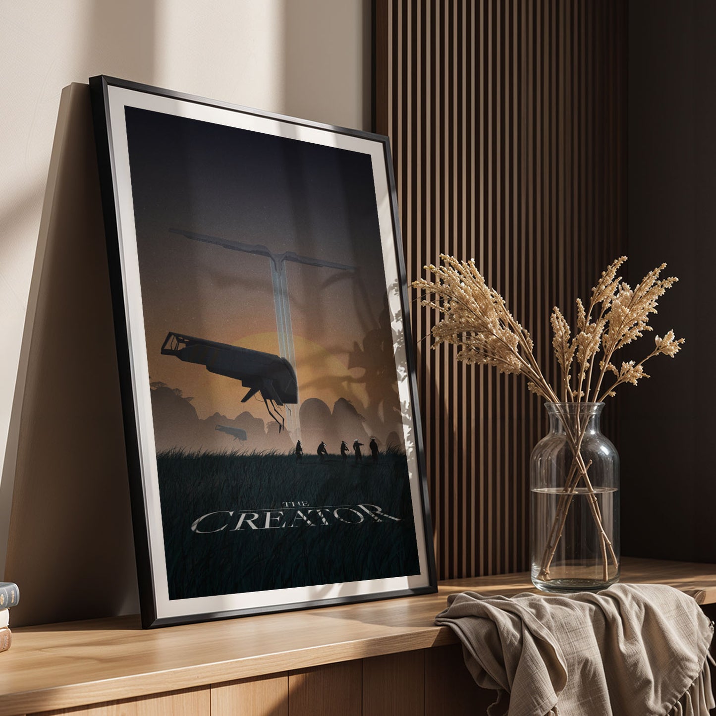 Flex Designs Poster The Creator Key Art 5 x 7" Home Goods - Movie 2023 Movie Poster
