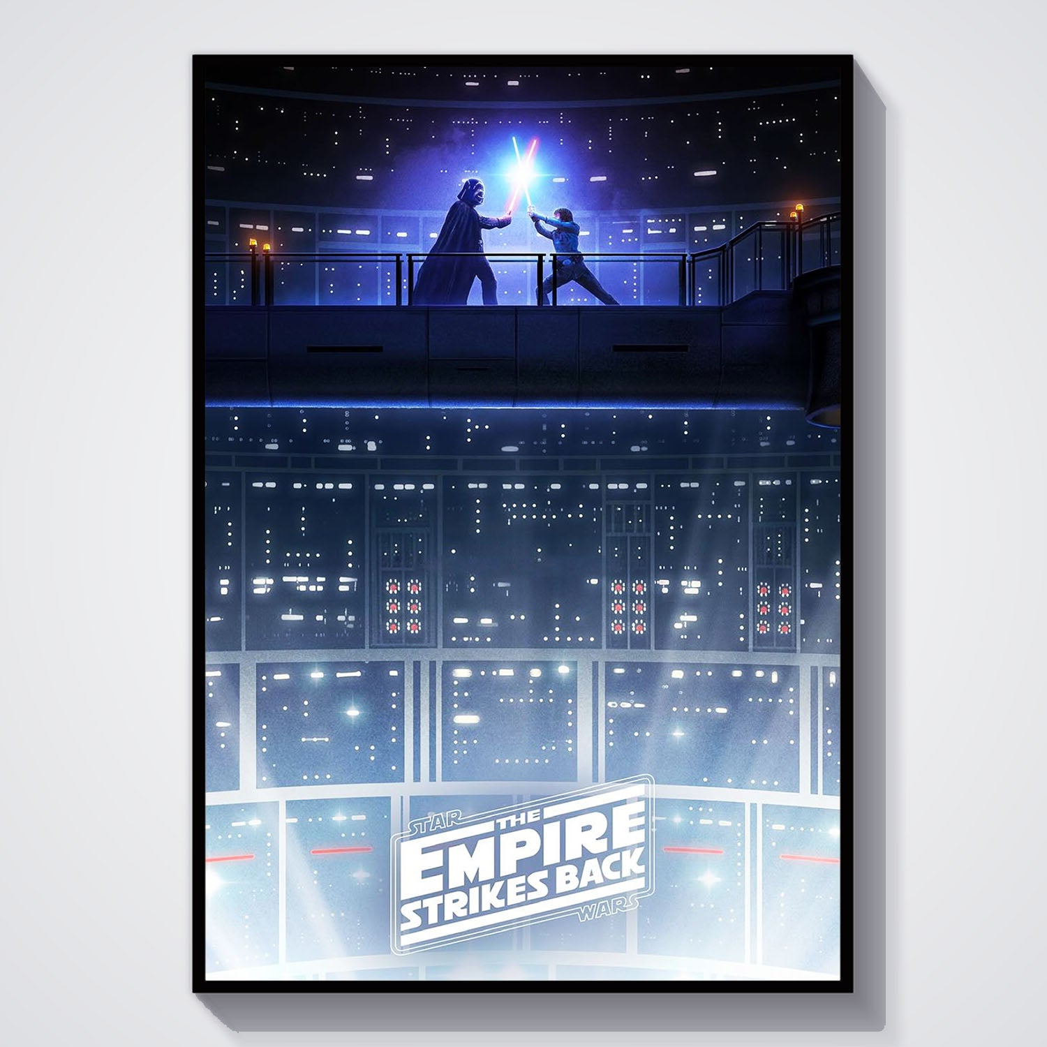Flex Designs Poster The Empire Strikes Back Cover Final 5 x 7" Home Goods - Movie 1980 Movie Poster
