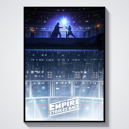 Flex Designs Poster The Empire Strikes Back Cover Final 5 x 7" Home Goods - Movie 1980 Movie Poster