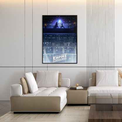 Flex Designs Poster The Empire Strikes Back Cover Final 5 x 7" Home Goods - Movie 1980 Movie Poster