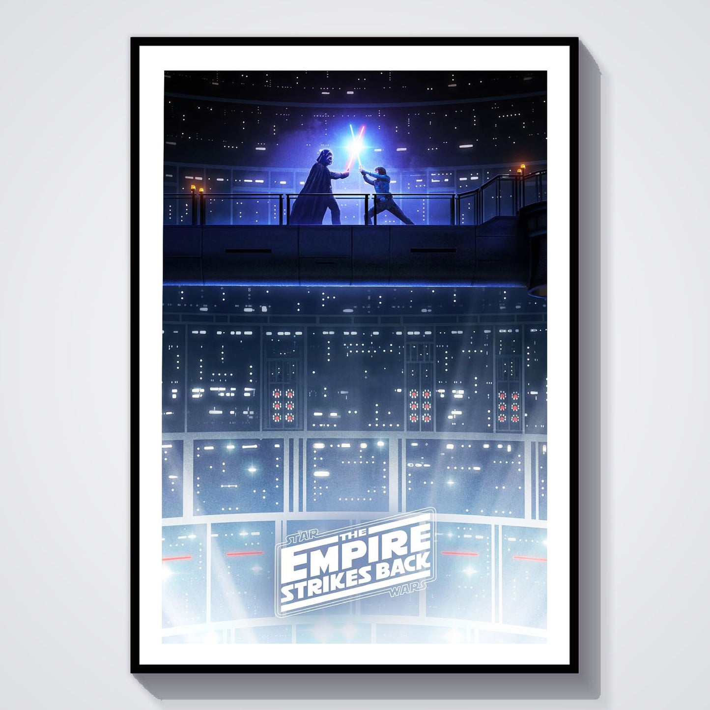 Flex Designs Poster The Empire Strikes Back Cover Final 8 x 10" Home Goods - Movie 1980 Movie Poster