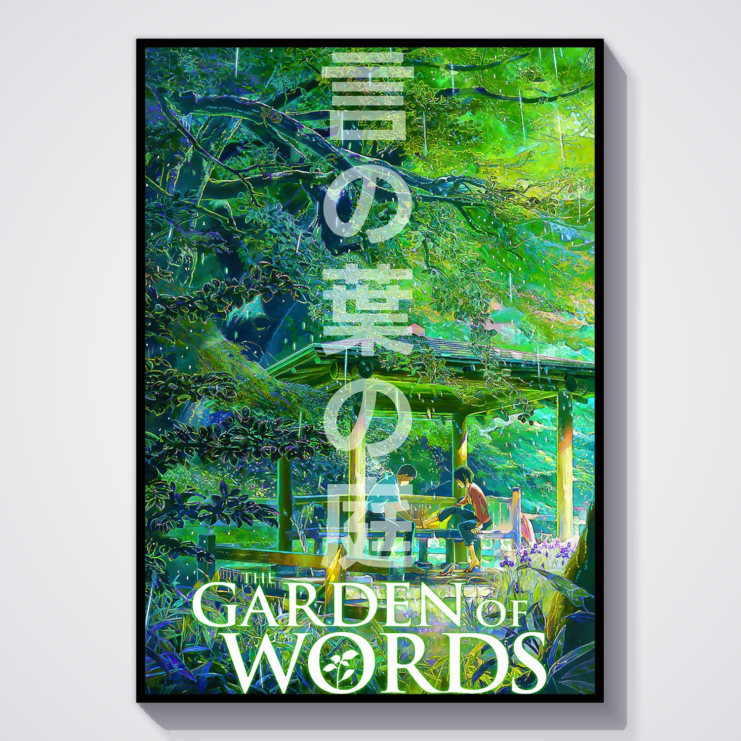 Flex Designs Poster The Garden of Words 5 x 7" Home Goods - Movie 2013 Movie Poster