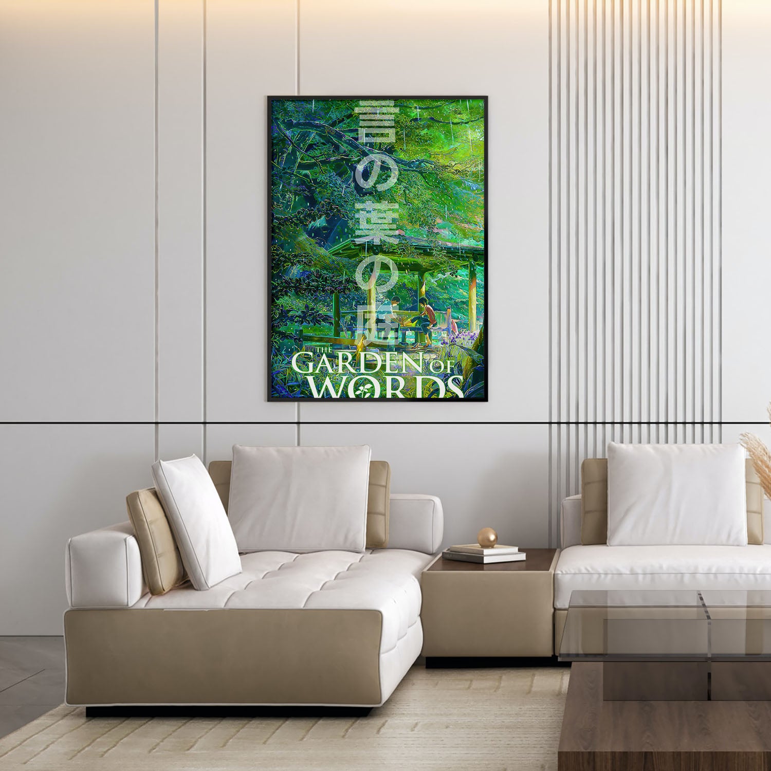 Flex Designs Poster The Garden of Words 5 x 7" Home Goods - Movie 2013 Movie Poster