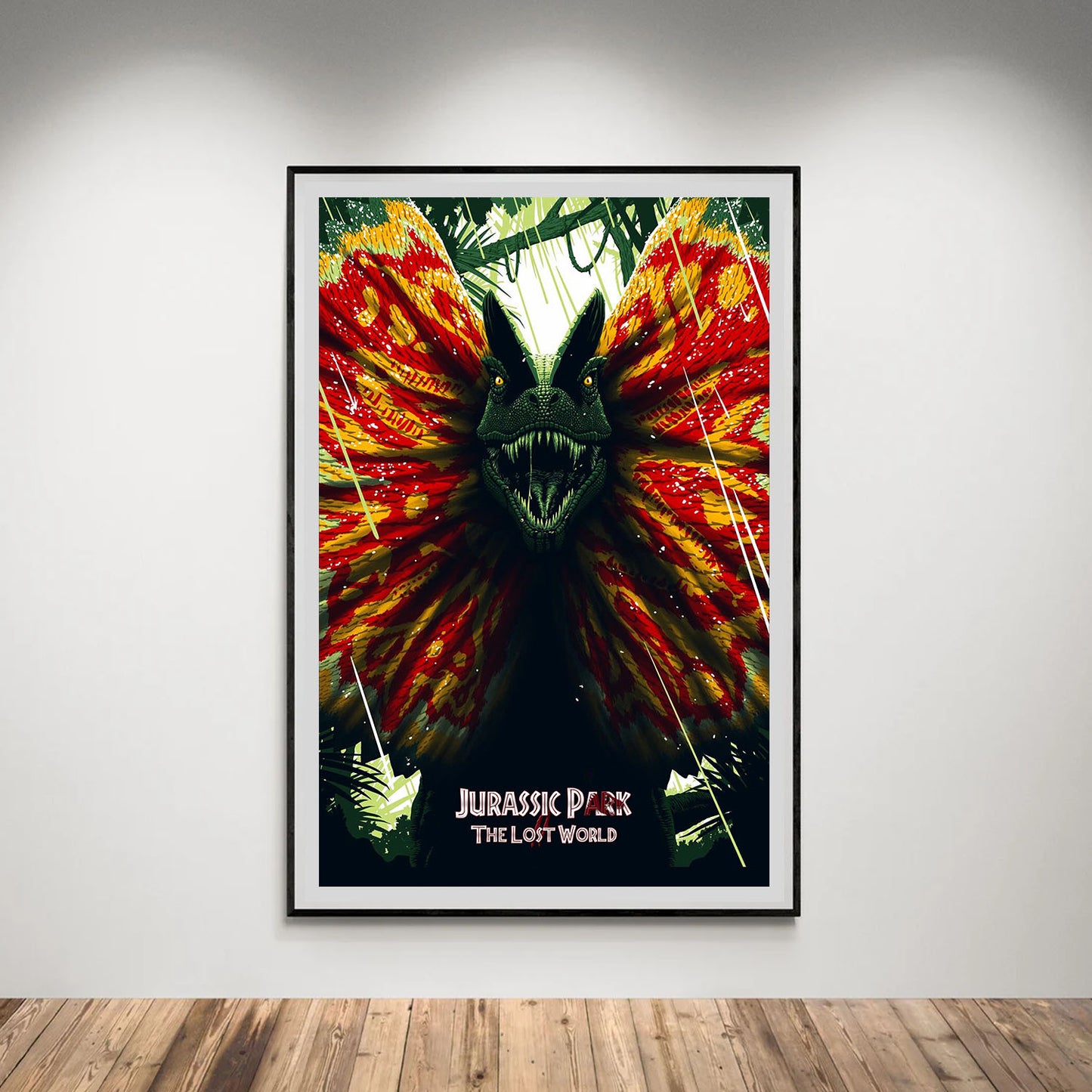 Flex Designs Poster The Lost World Jurassic Park 8 x 10" Home Goods - Movie 1997 Movie Poster
