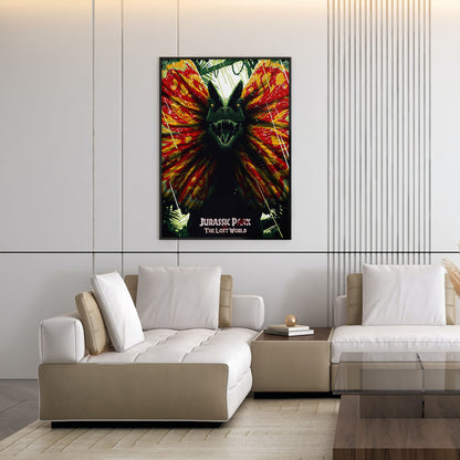 Flex Designs Poster The Lost World Jurassic Park 5 x 7" Home Goods - Movie 1997 Movie Poster