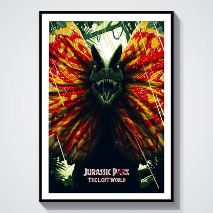 Flex Designs Poster The Lost World Jurassic Park 8 x 10" Home Goods - Movie 1997 Movie Poster