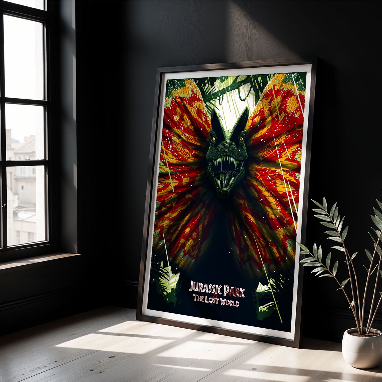 Flex Designs Poster The Lost World Jurassic Park 8 x 10" Home Goods - Movie 1997 Movie Poster