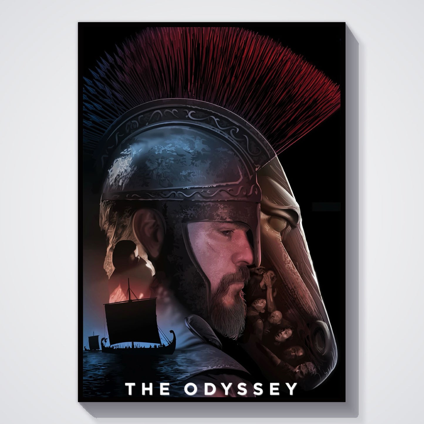 Flex Designs Poster The Odyssey Cover 5 x 7" Home Goods - Movie 2026 Movie Poster