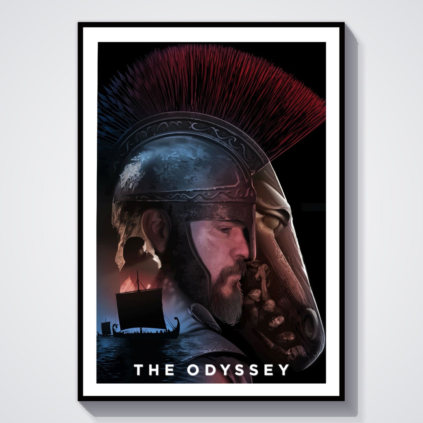 Flex Designs Poster The Odyssey Cover 8 x 10" Home Goods - Movie 2026 Movie Poster
