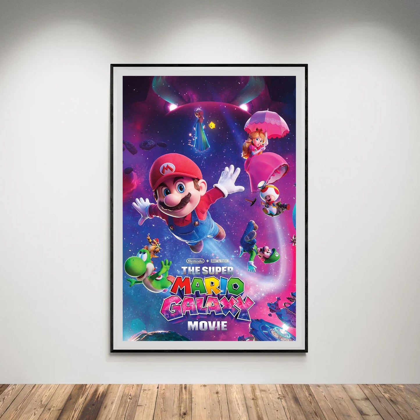 Flex Designs Poster The Super Mario Galaxy Movie Cover 8 x 10" Home Goods - Movie 2026 Movie Poster