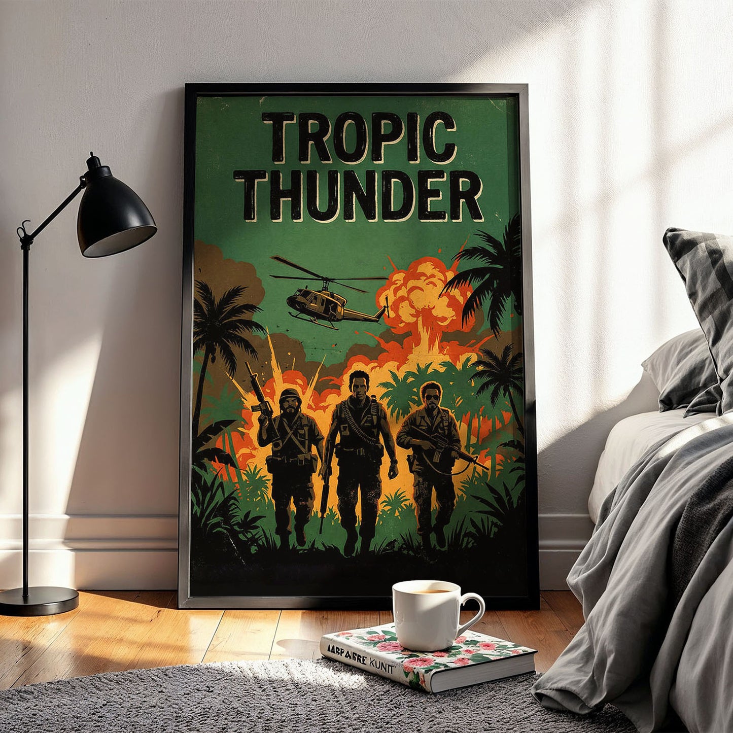 Flex Designs Poster Tropic Thunder Theatrical 5 x 7" Home Goods - Movie 2008 Movie Poster