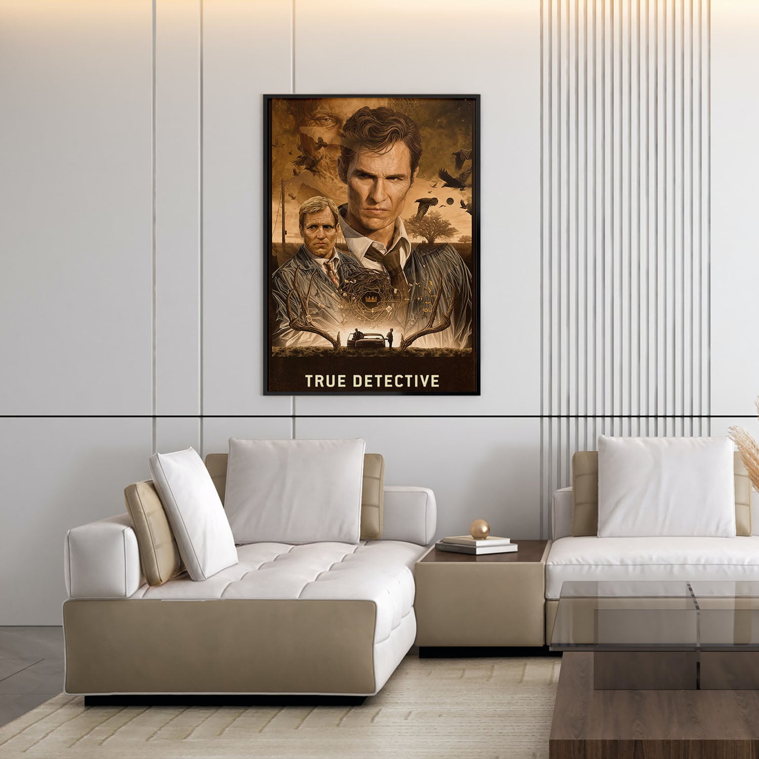 Flex Designs Poster True Detective Cinematic 5 x 7" Home Goods - TV Show 2014 TV Show Poster