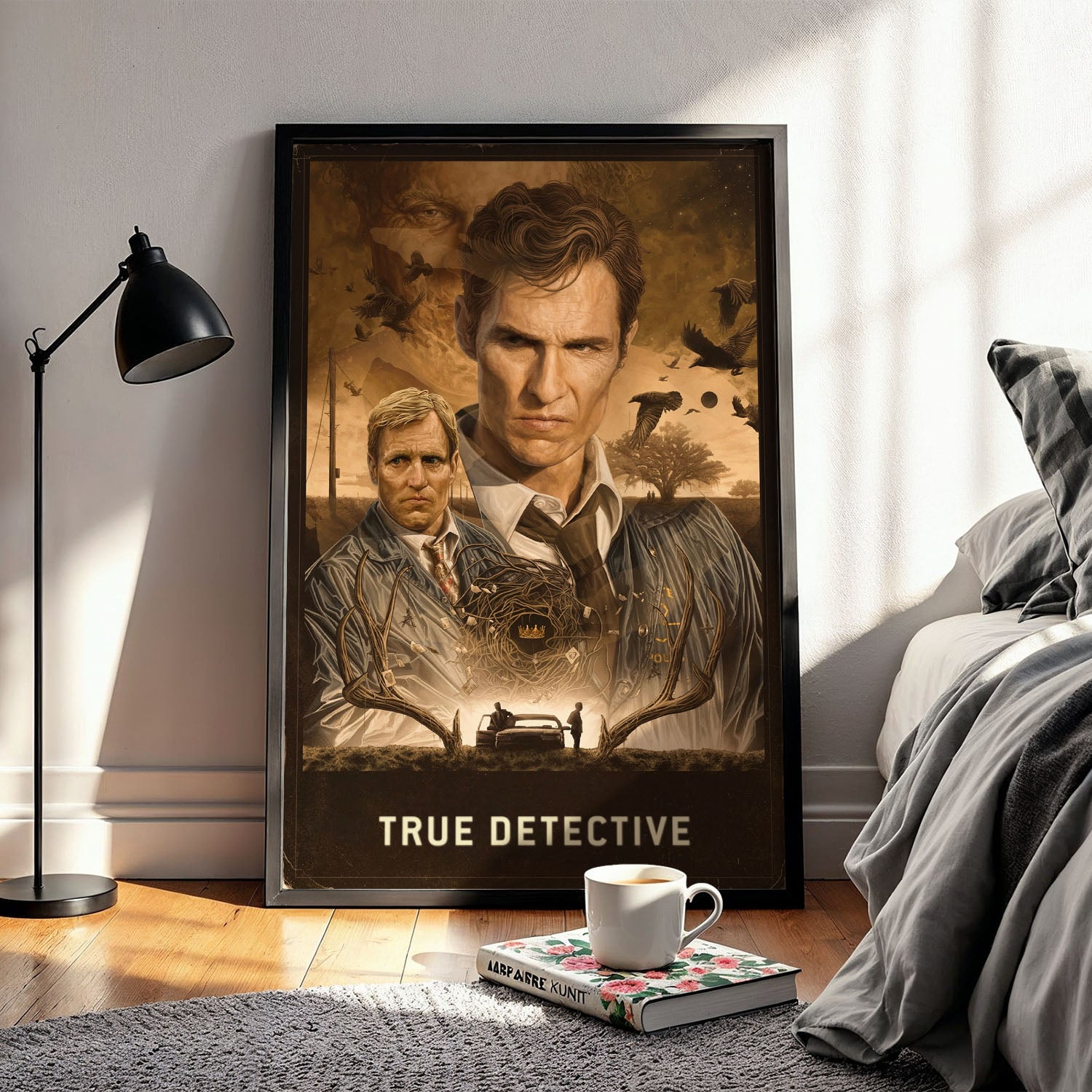 Flex Designs Poster True Detective Cinematic 5 x 7" Home Goods - TV Show 2014 TV Show Poster
