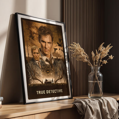 Flex Designs Poster True Detective Cinematic 5 x 7" Home Goods - TV Show 2014 TV Show Poster