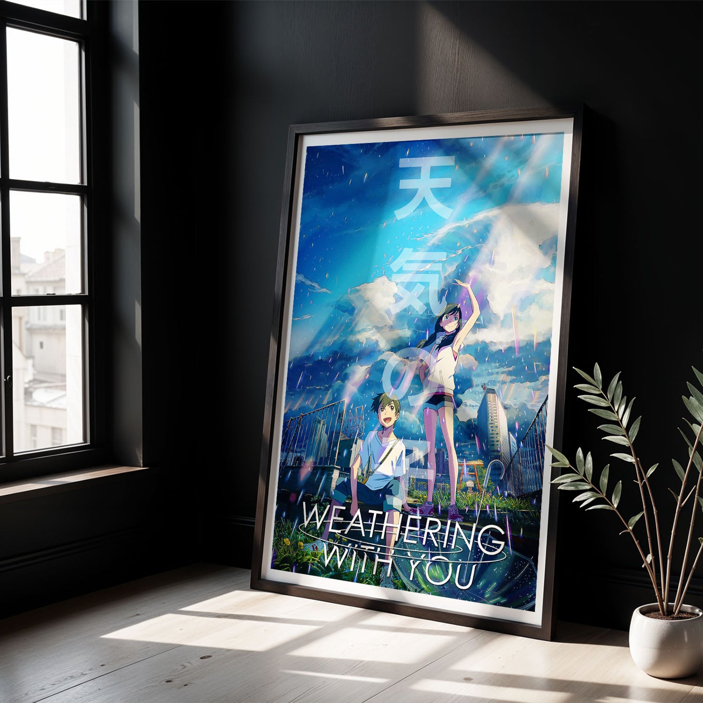 Flex Designs Poster Weathering with You 8 x 10" Home Goods - Movie 2019 Movie Poster