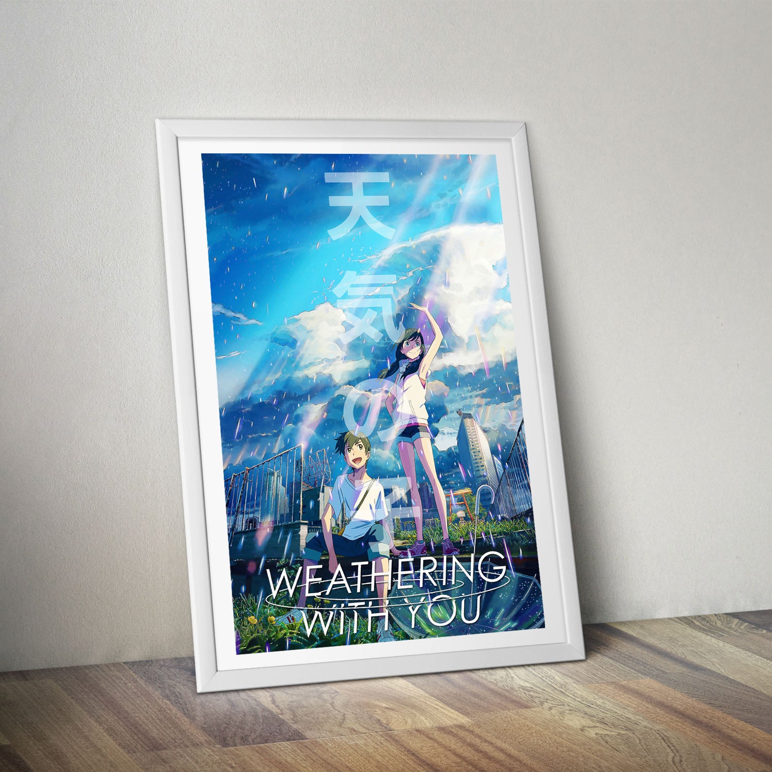 Flex Designs Poster Weathering with You 8 x 10" Home Goods - Movie 2019 Movie Poster