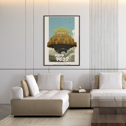 Flex Designs Poster Castle in the Sky Classic 5 x 7" Home Goods - Movie 1986 Movie Poster