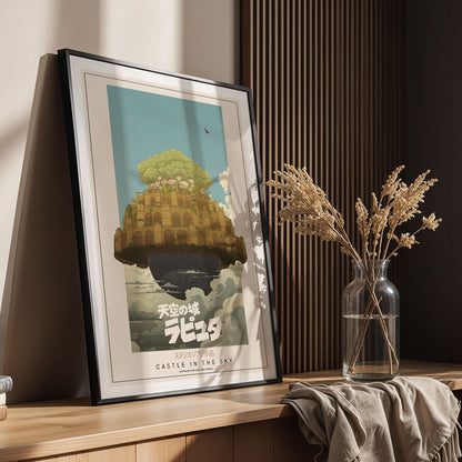 Flex Designs Poster Castle in the Sky Classic 5 x 7" Home Goods - Movie 1986 Movie Poster