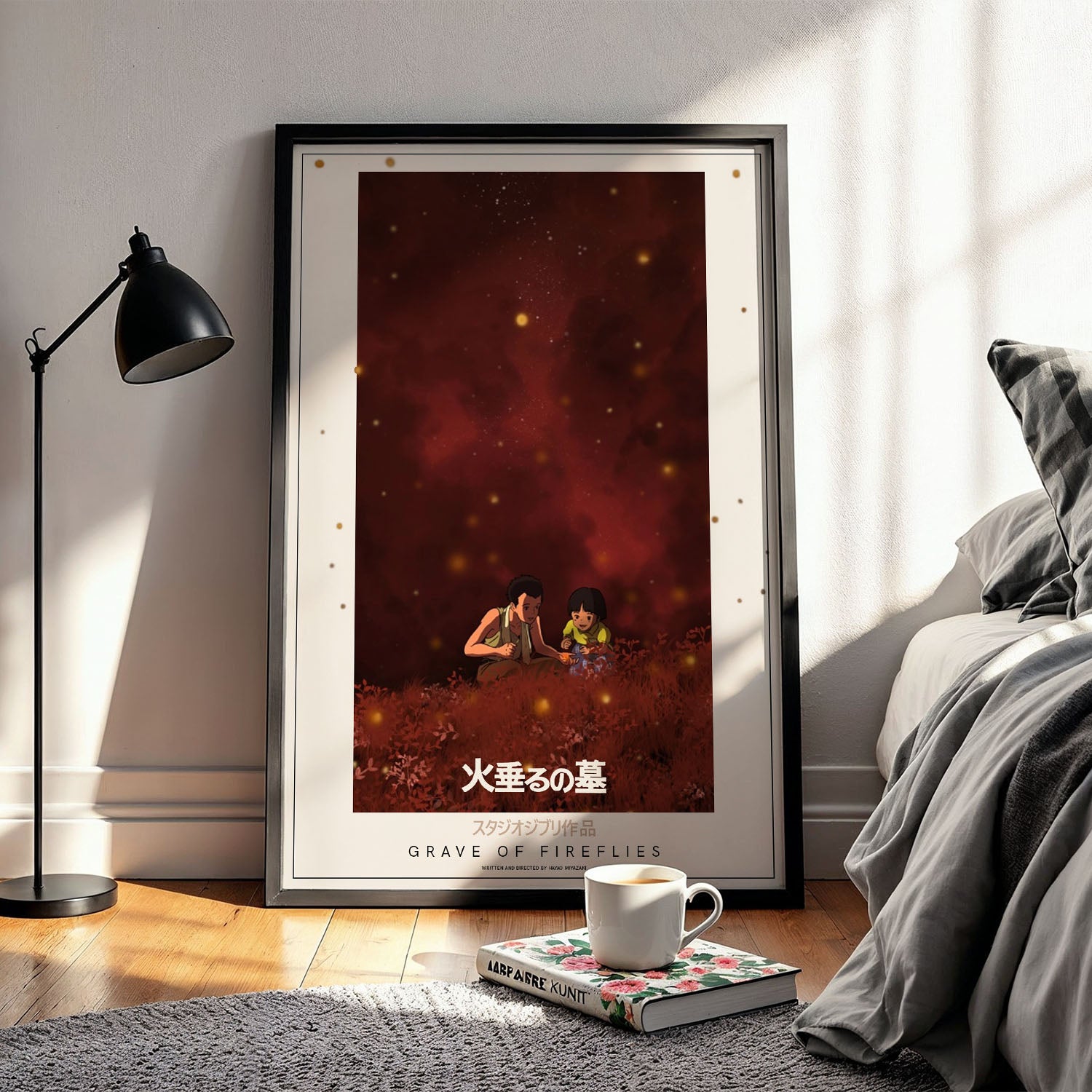 Flex Designs Poster Grave of the Fireflies Classic 5 x 7" Home Goods - Movie 1988 Movie Poster