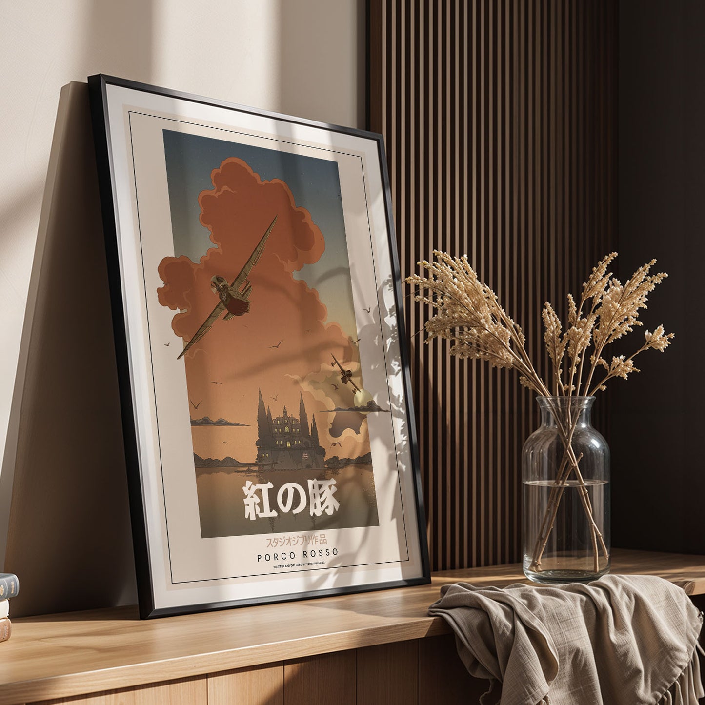 Flex Designs Poster Porco Rosso Classic 5 x 7" Home Goods - Movie 1992 Movie Poster