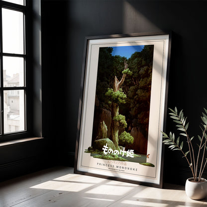 Flex Designs Poster Princess Mononoke Classic 8 x 10" Home Goods - Movie 1997 Movie Poster