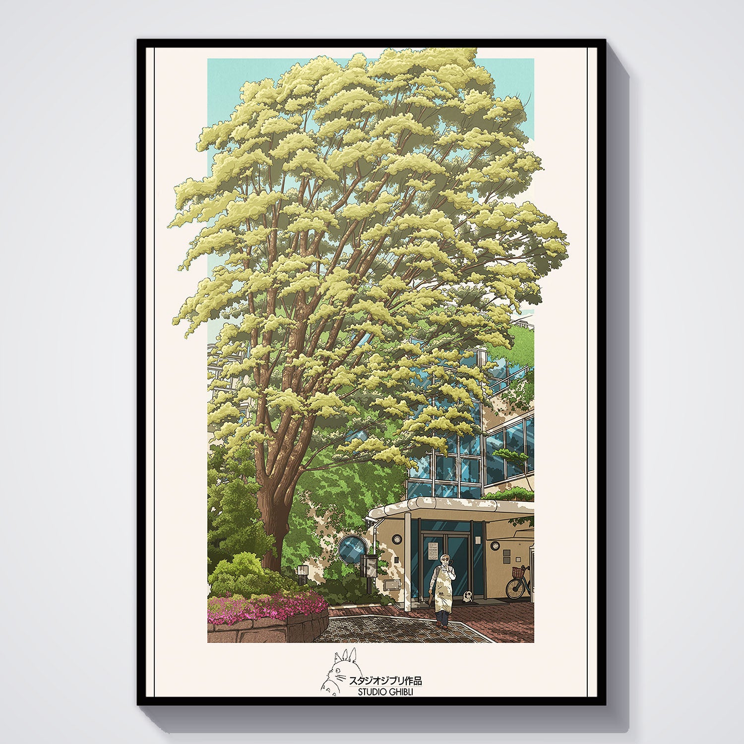Flex Designs Poster Studio Ghibli Classic 5 x 7" Home Goods - Movie  Movie Poster
