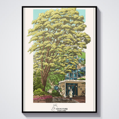 Flex Designs Poster Studio Ghibli Classic 5 x 7" Home Goods - Movie  Movie Poster