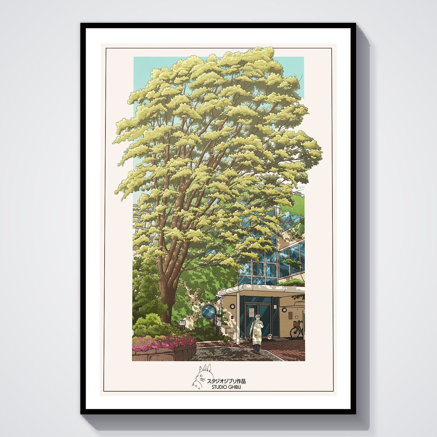 Flex Designs Poster Studio Ghibli Classic 8 x 10" Home Goods - Movie  Movie Poster