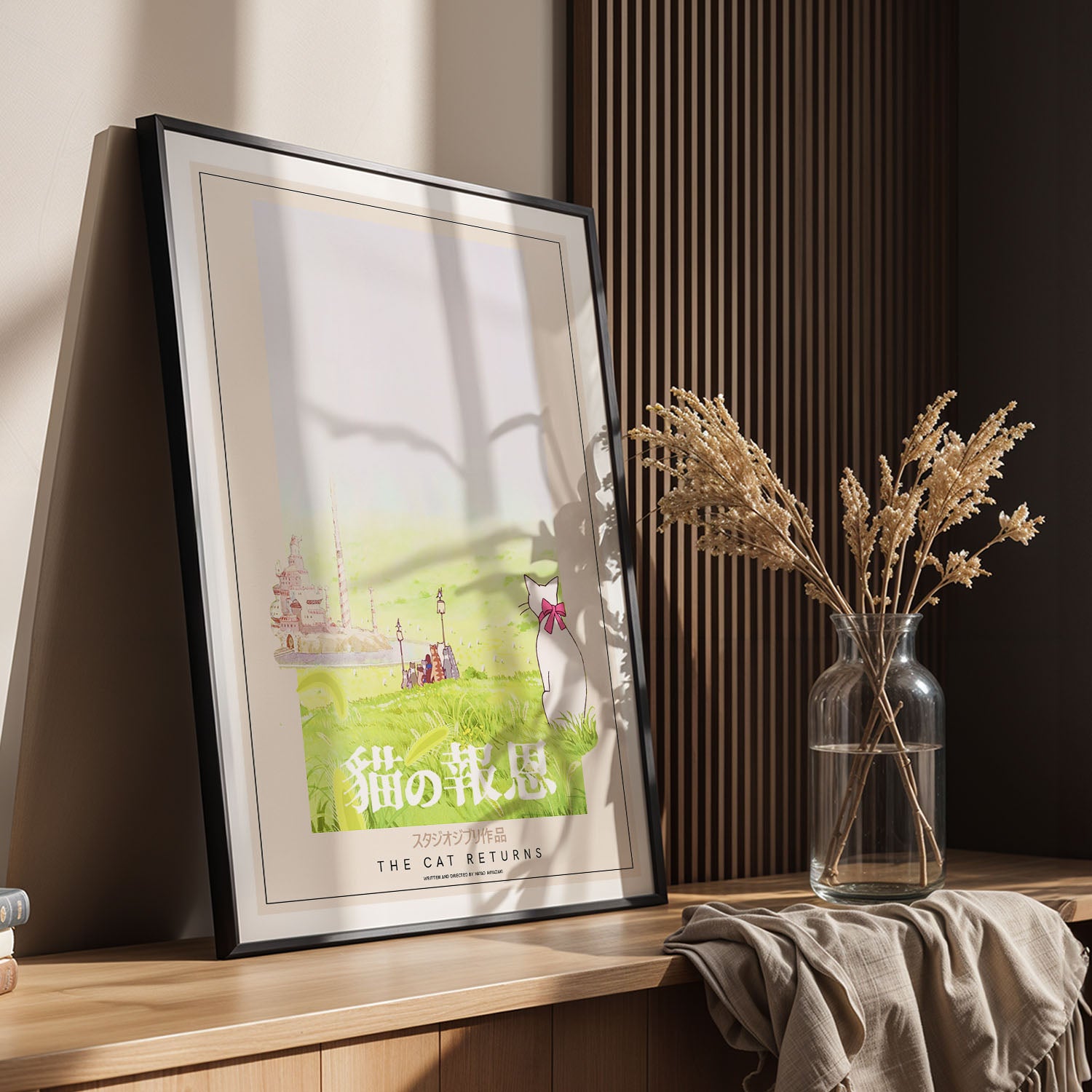 Flex Designs Poster The Cat Returns Classic 5 x 7" Home Goods - Movie 2002 Movie Poster