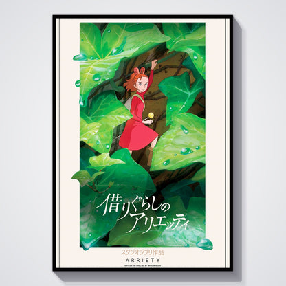 Flex Designs Poster The Secret World of Arrietty Classic 5 x 7" Home Goods - Movie 2010 Movie Poster