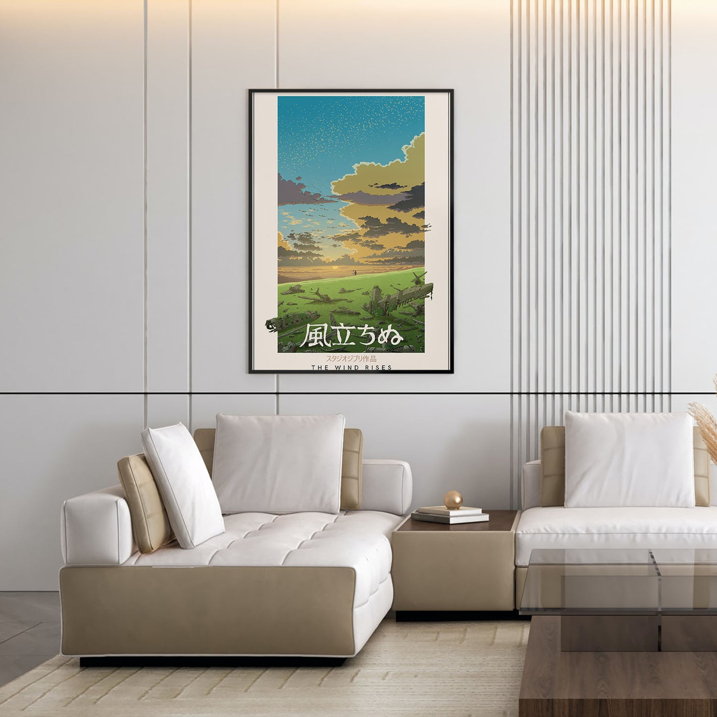 Flex Designs Poster The Wind Rises Classic 5 x 7" Home Goods - Movie 2013 Movie Poster