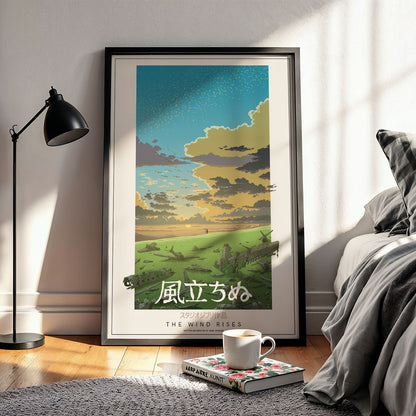 Flex Designs Poster The Wind Rises Classic 5 x 7" Home Goods - Movie 2013 Movie Poster