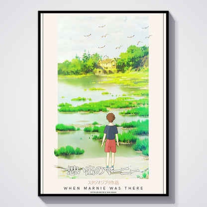 Flex Designs Poster When Marnie Was There Classic 5 x 7" Home Goods - Movie 2014 Movie Poster