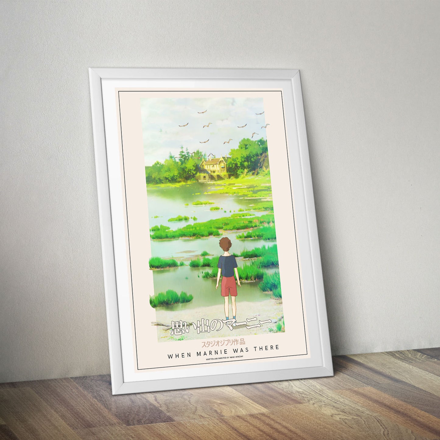 Flex Designs Poster When Marnie Was There Classic 8 x 10" Home Goods - Movie 2014 Movie Poster
