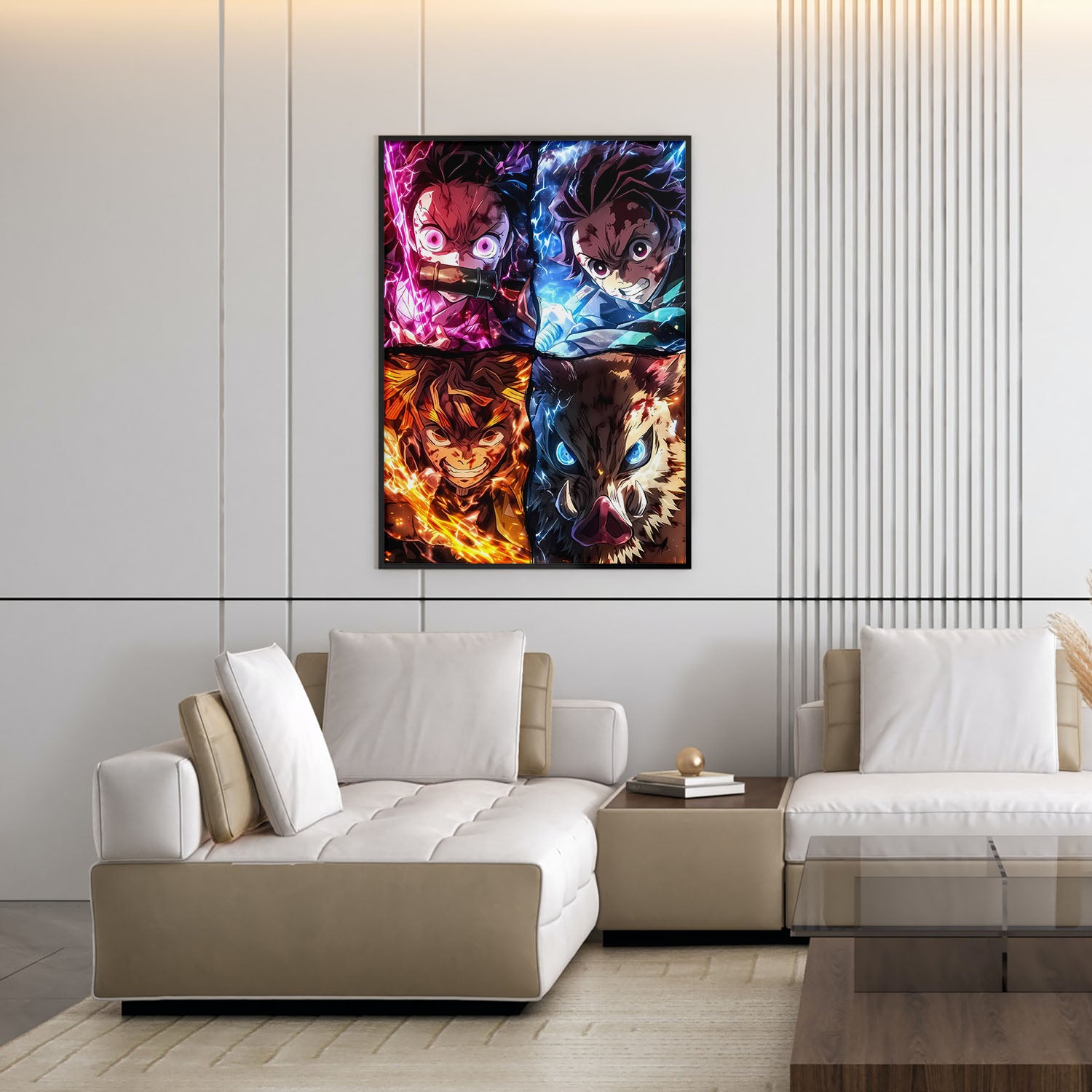 Flex Designs Poster Demon Slayer Aura 5 x 7" Home Goods - TV Show 2019 TV Show Poster