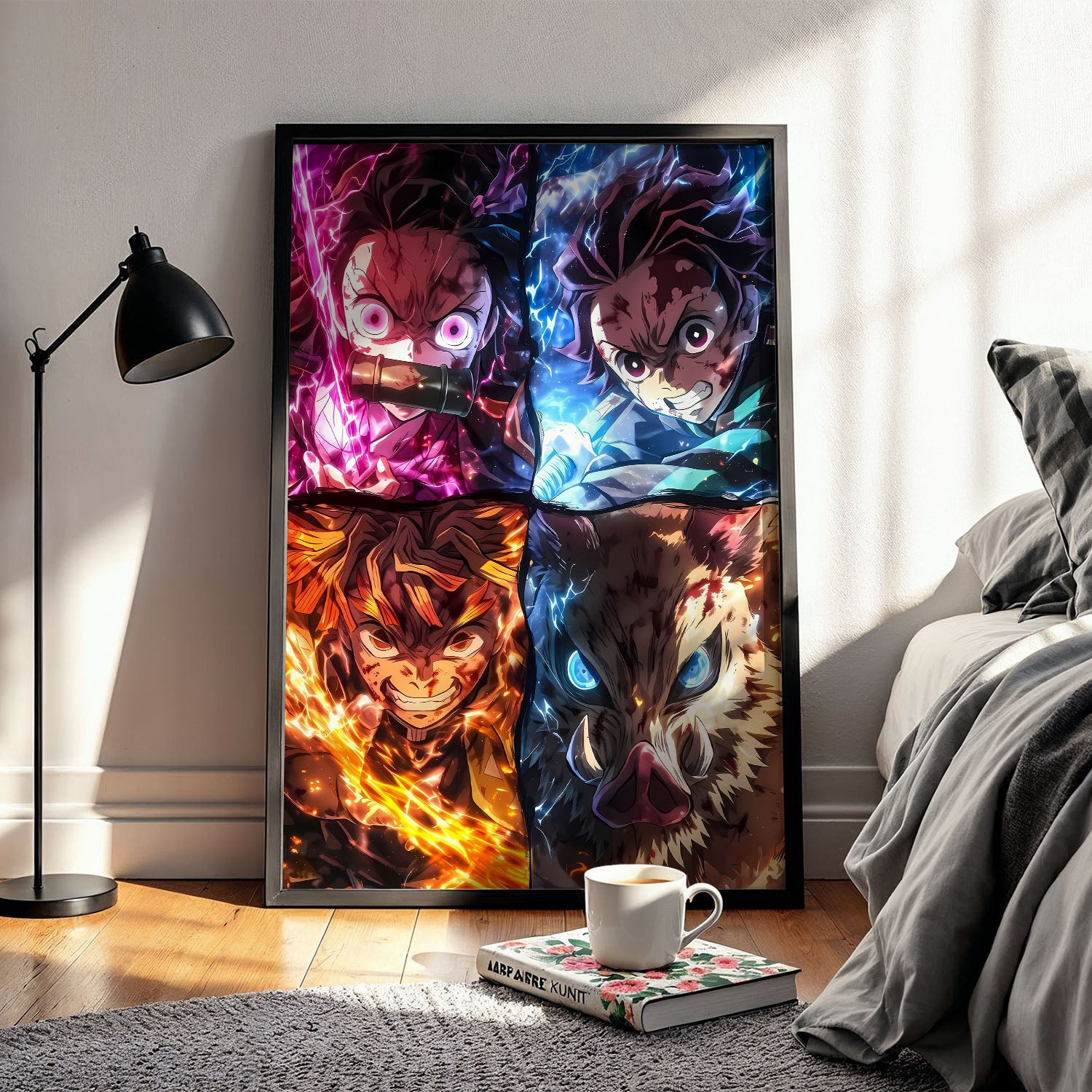 Flex Designs Poster Demon Slayer Aura 5 x 7" Home Goods - TV Show 2019 TV Show Poster