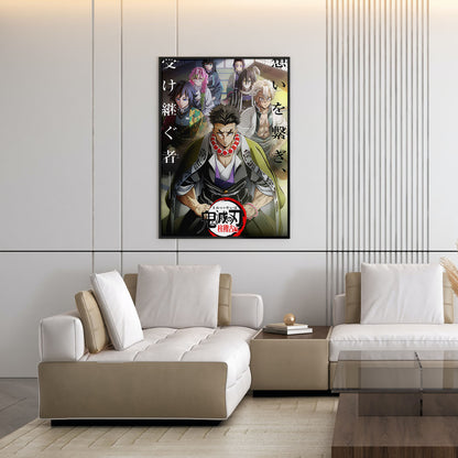 Flex Designs Poster Demon Slayer Hashira Training 5 x 7" Home Goods - TV Show 2024 TV Show Poster