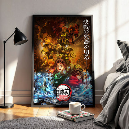 Flex Designs Poster Demon Slayer Infinity Castle Arc 5 x 7" Home Goods - TV Show 2025 TV Show Poster