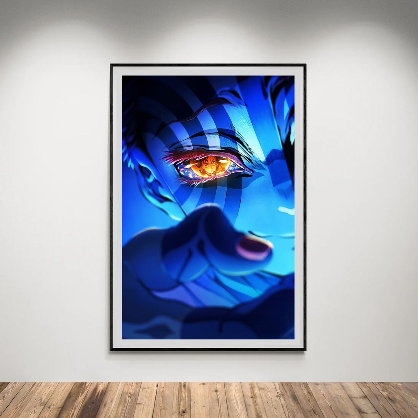 Flex Designs Poster Demon Slayer Infinity Castle Akaza 8 x 10" Home Goods - TV Show 2025 TV Show Poster