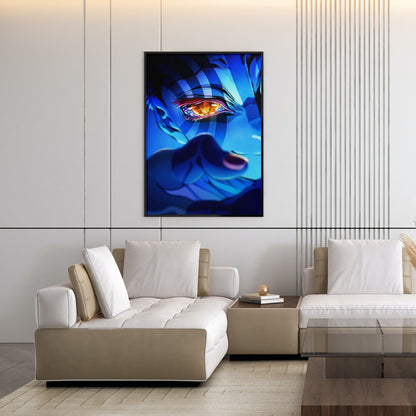 Flex Designs Poster Demon Slayer Infinity Castle Akaza 5 x 7" Home Goods - TV Show 2025 TV Show Poster