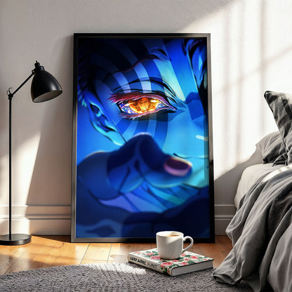 Flex Designs Poster Demon Slayer Infinity Castle Akaza 5 x 7" Home Goods - TV Show 2025 TV Show Poster