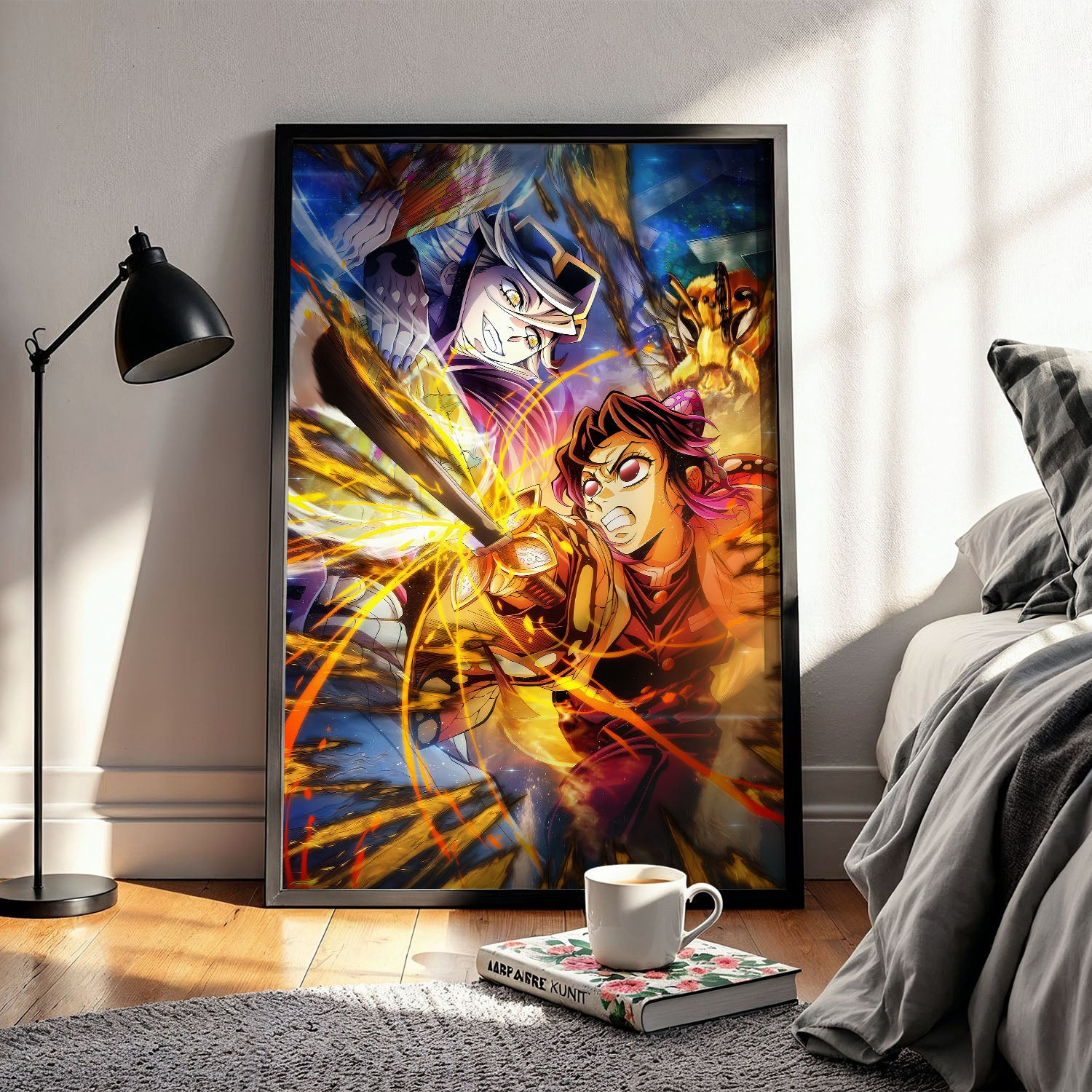 Flex Designs Poster Demon Slayer Infinity Castle Shinobu vs Doma 5 x 7" Home Goods - TV Show 2025 TV Show Poster