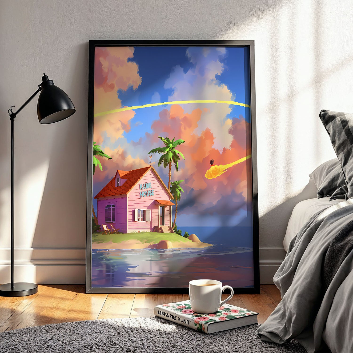 Flex Designs Poster Dragon Ball Kame Island 5 x 7" Home Goods - TV Show 1986 TV Show Poster