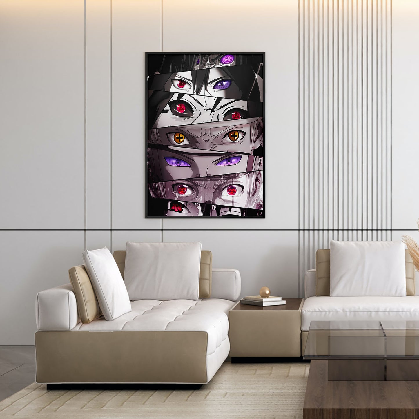 Flex Designs Poster Naruto Ninja Eyes 5 x 7" Home Goods - TV Show 2002 TV Show Poster