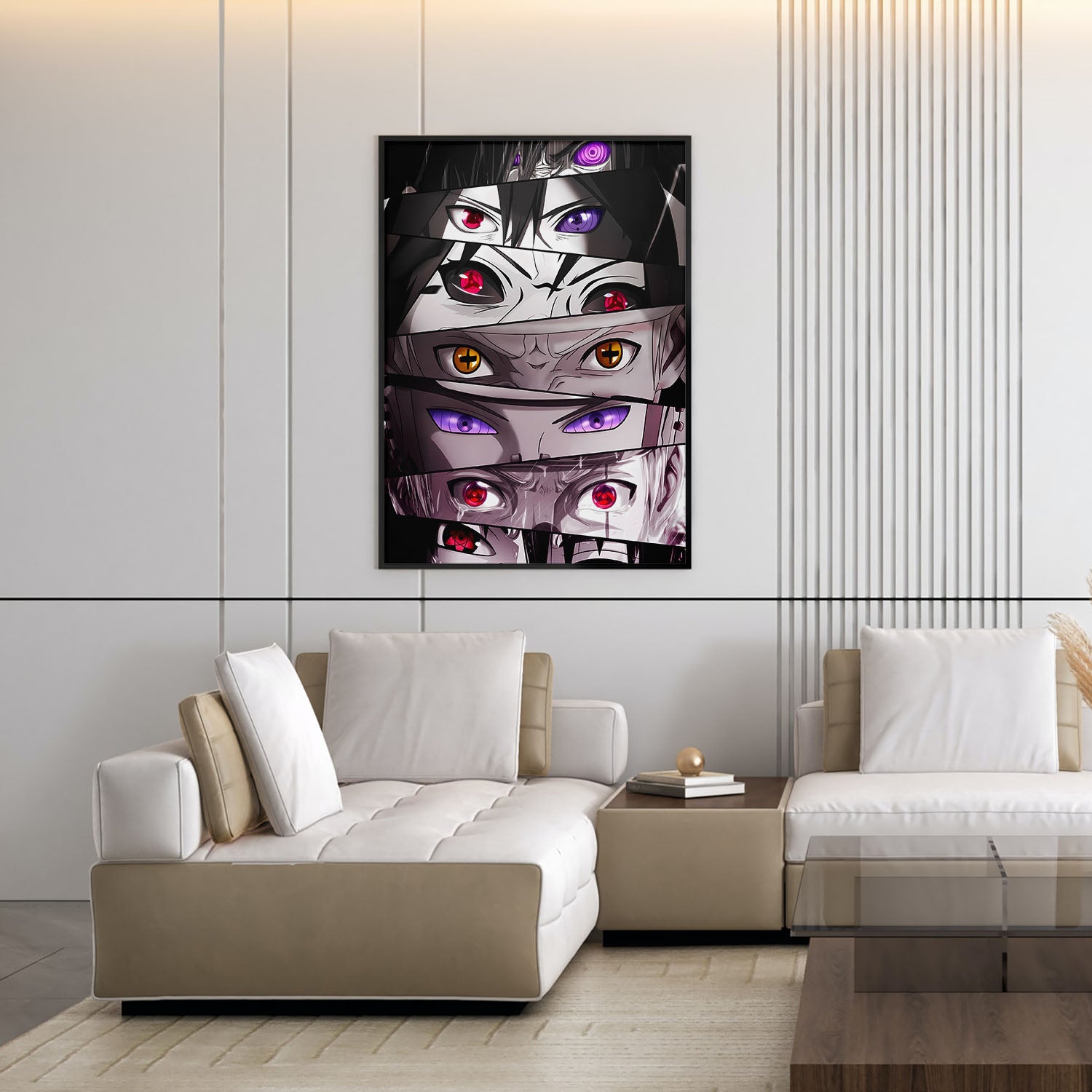 Flex Designs Poster Naruto Ninja Eyes 5 x 7" Home Goods - TV Show 2002 TV Show Poster