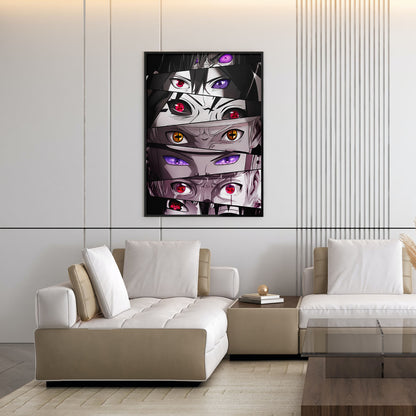 Flex Designs Poster Naruto Ninja Eyes 5 x 7" Home Goods - TV Show 2002 TV Show Poster