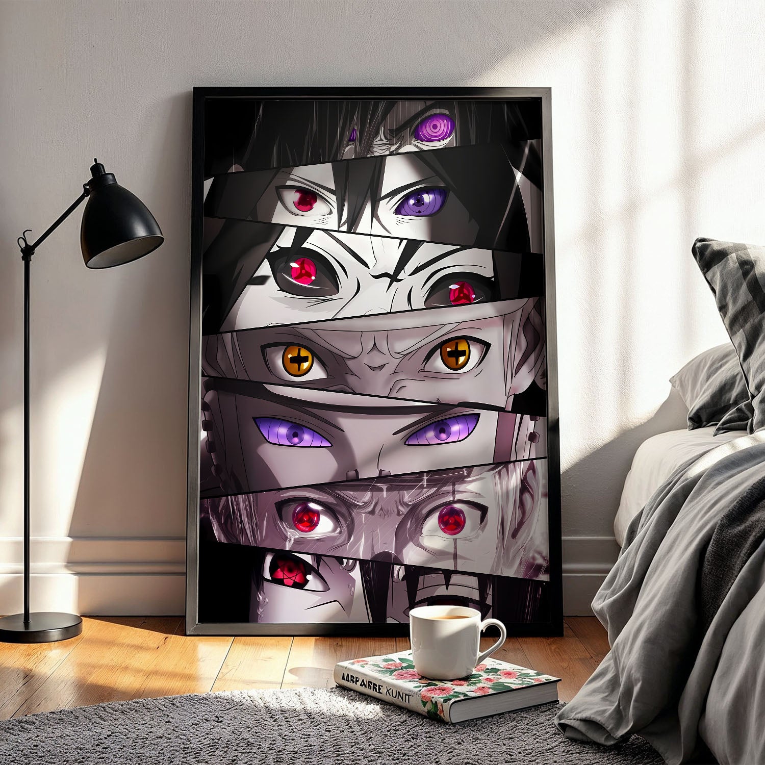Flex Designs Poster Naruto Ninja Eyes 5 x 7" Home Goods - TV Show 2002 TV Show Poster