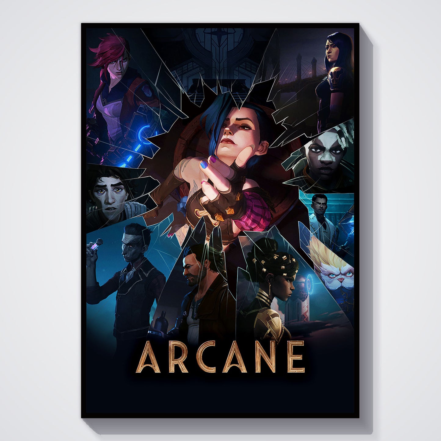 Flex Designs Poster Arcane Key Visual 5 x 7" Home Goods - TV Show 2021 TV Show Poster